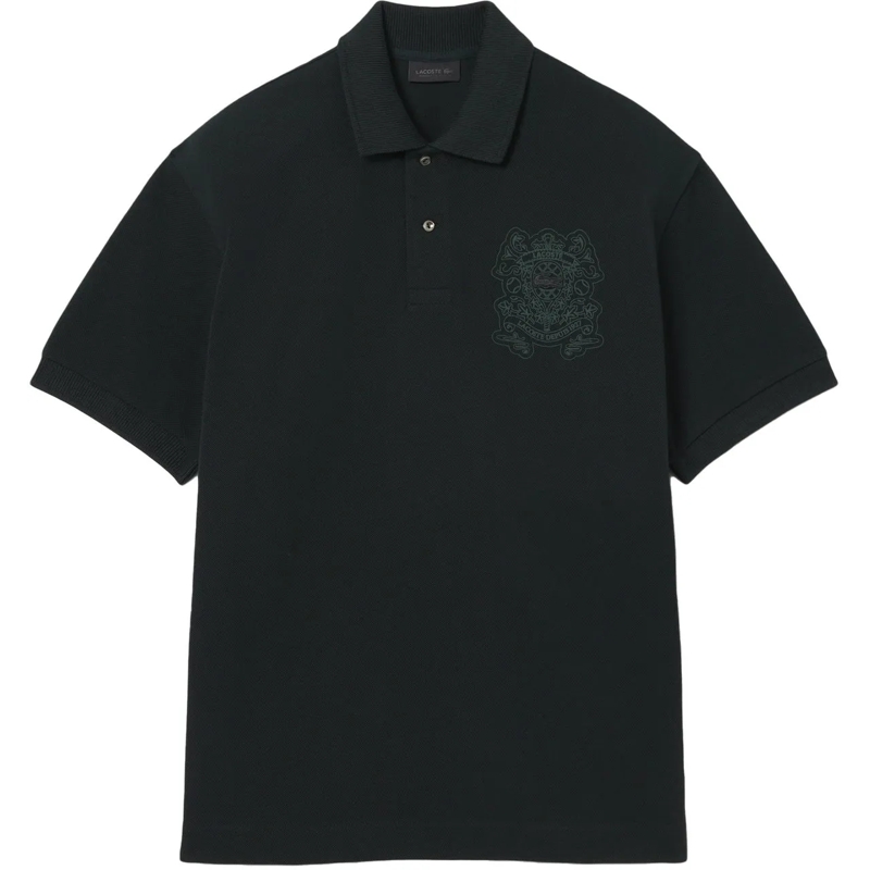 Lacoste T-Shirt Fashion Show Polo Mimosa Varech Fonce/multico grün