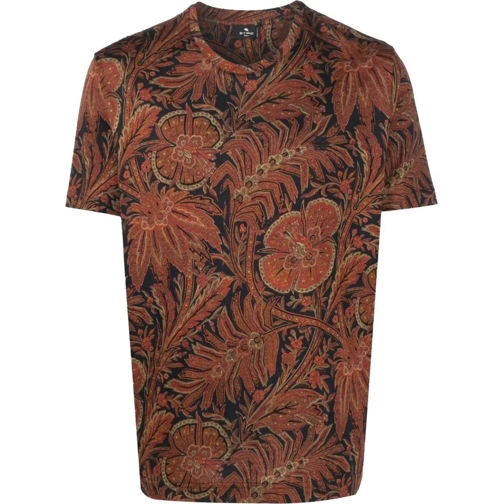 Etro  Paisley Print T-shirt mehrfarbig