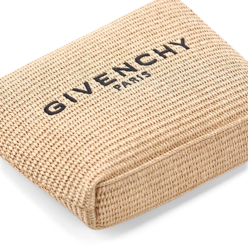 Givenchy Crossbody Bag Pochette aus Raffia beige(Image 3)