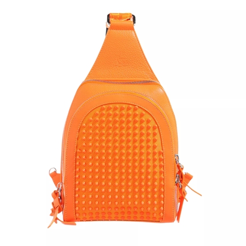 Christian Louboutin Loubifunk Bucket Fluo Orange Crossbody Bag