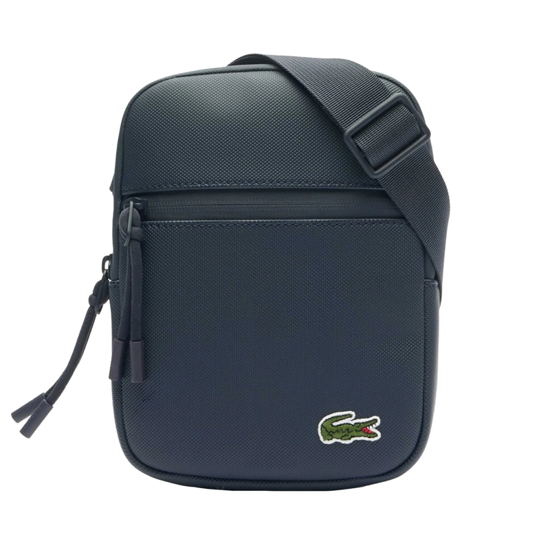 Lacoste Tote S FLAT CROSSOVER BAG dunkel-blau