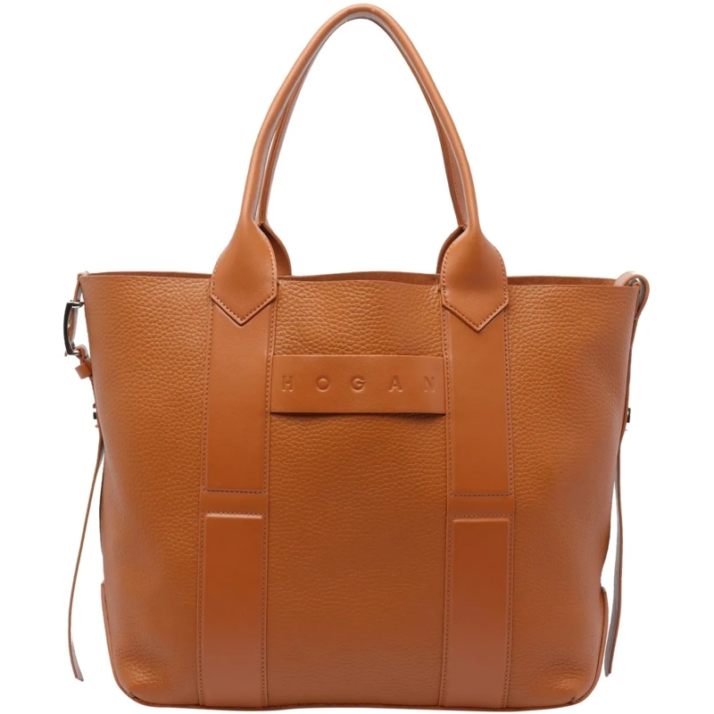 Hogan Shopper Bags Brown braun