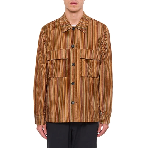 Paul Smith Übergangsjacke Mens Shirt Jacket Brown