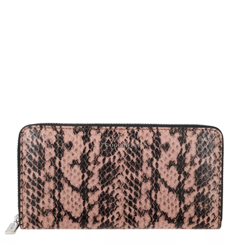 Coccinelle Metallic Viper Wallet Blossom Continental Wallet