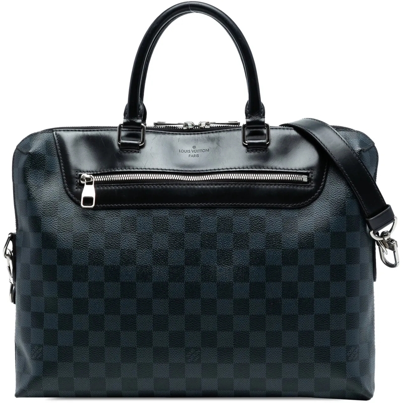 Louis Vuitton Tote Damier Cobalt Porte Documents Jour blau