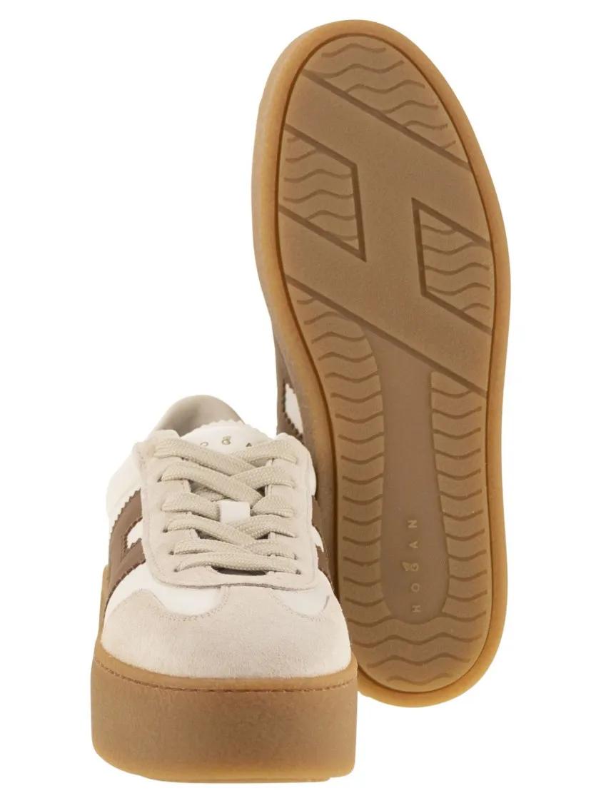 Thumbnail - Hogan Low-Top Sneaker - Cool - Trainers With Thick Soles - Gr. 39,5 (EU) - in Braun - für Damen