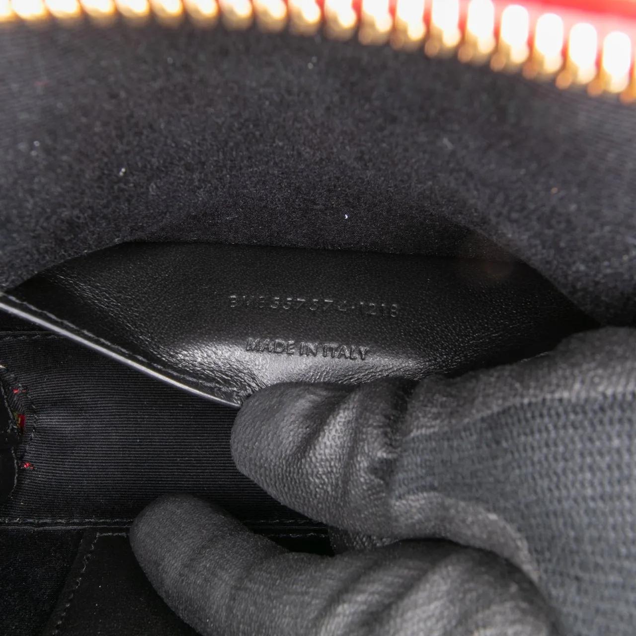 Thumbnail - Saint Laurent Bauchtaschen - Lambskin Matelasse Monogram Vicky Belt Bag - Gr. ONE SIZE - in Rot - für Damen