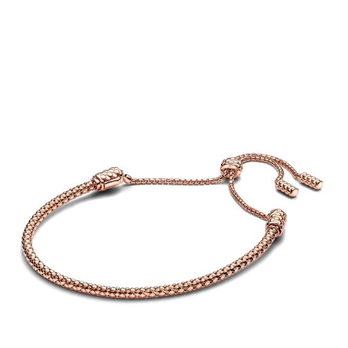 Pandora Studded Chain Slider Bracelet Rose Gold Bracelet