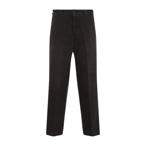 Prada Brown Cotton Pants Brown 