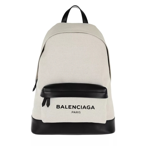 Balenciaga Navy Backpack Bianco/Nero Ryggsäck