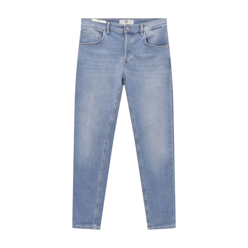 Pt Torino Freizeithose Tapered-Fit Jeans Reggae blau