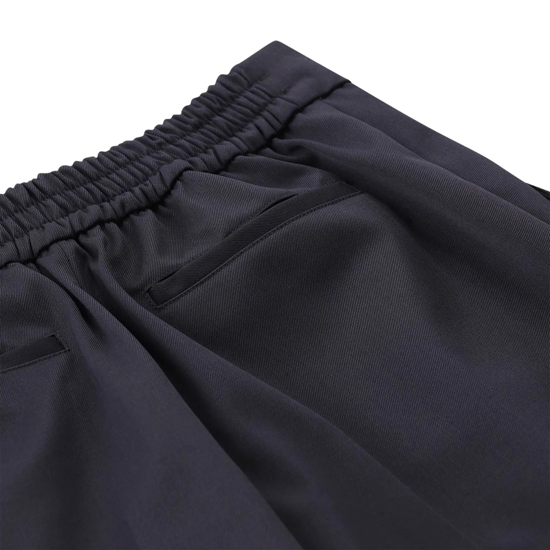 Victoria Beckham Bermuda Shorts aus Woll-Mix blau(Image 5)