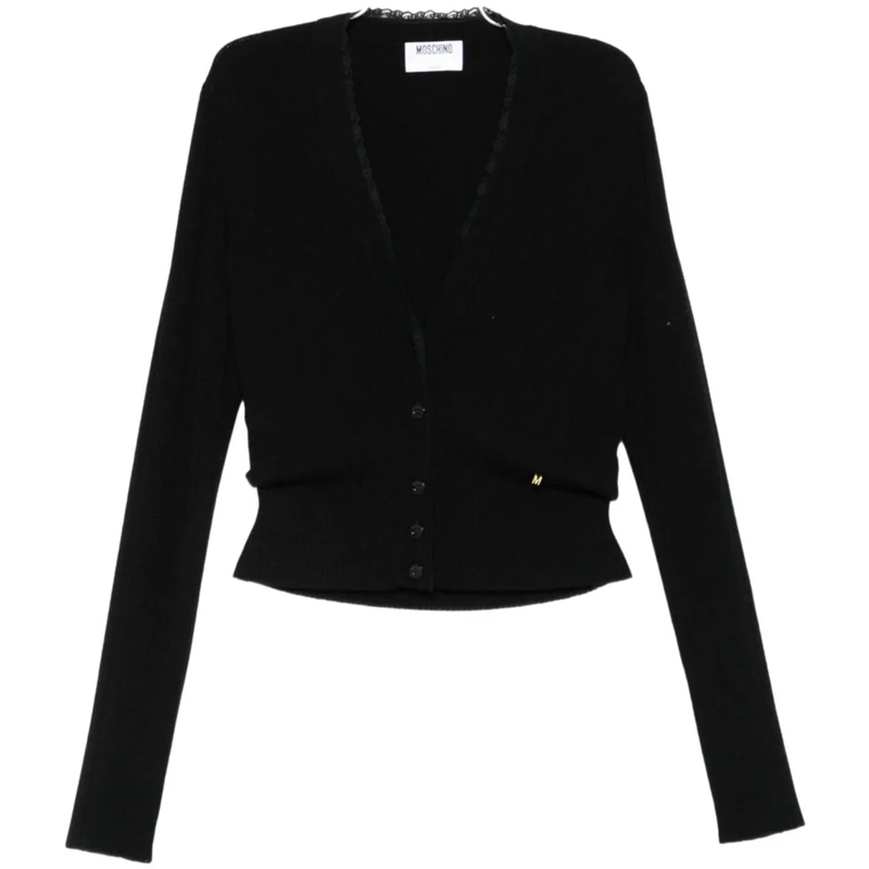 Moschino Veste de transition Jackets Black schwarz
