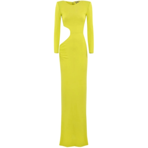 Elisabetta Franchi Robes midi Dresses Yellow gelb