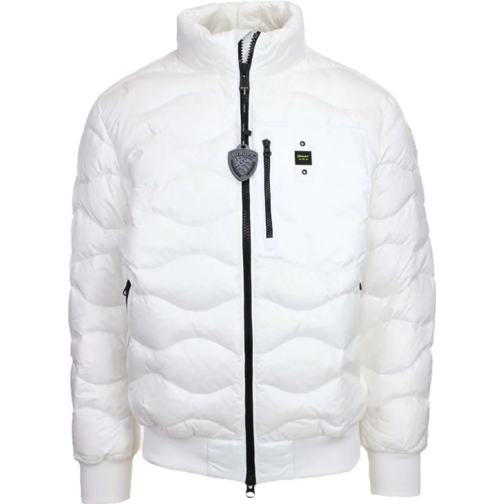 Blauer Daunenjacken Coats White weiß