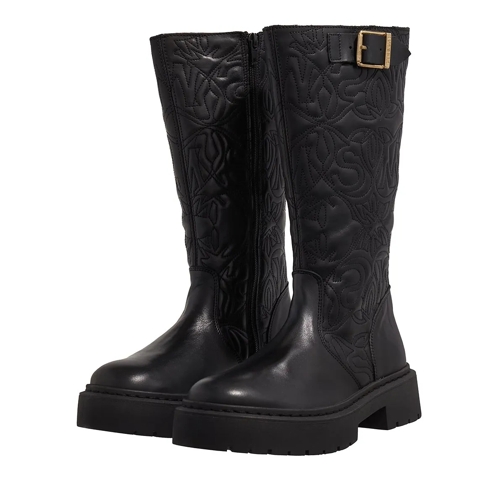 Steve Madden Boot Gelina Black Leather