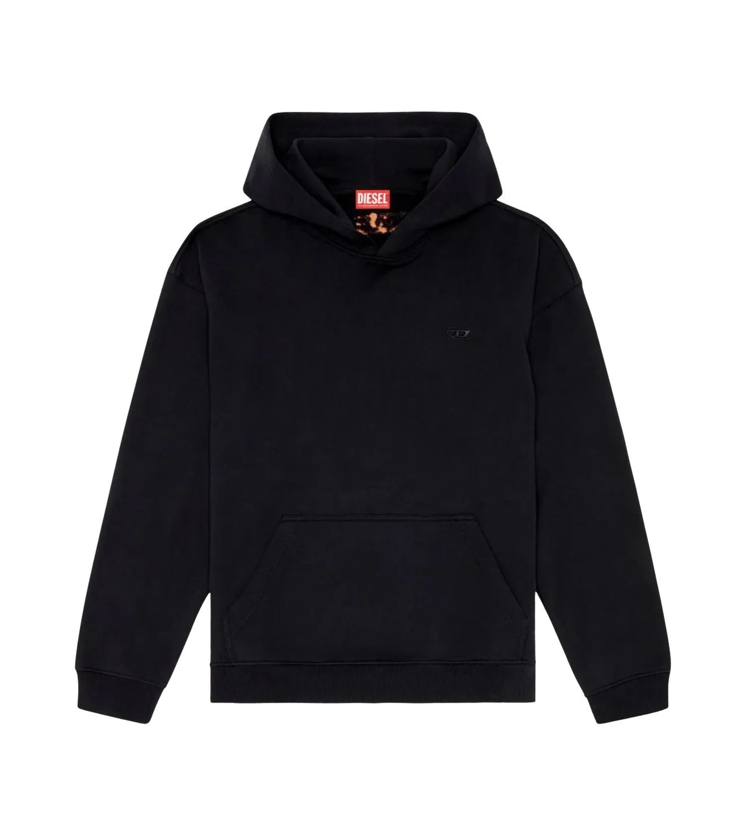 Diesel - S-Boxt-Hood Hoodie - Größe L - black