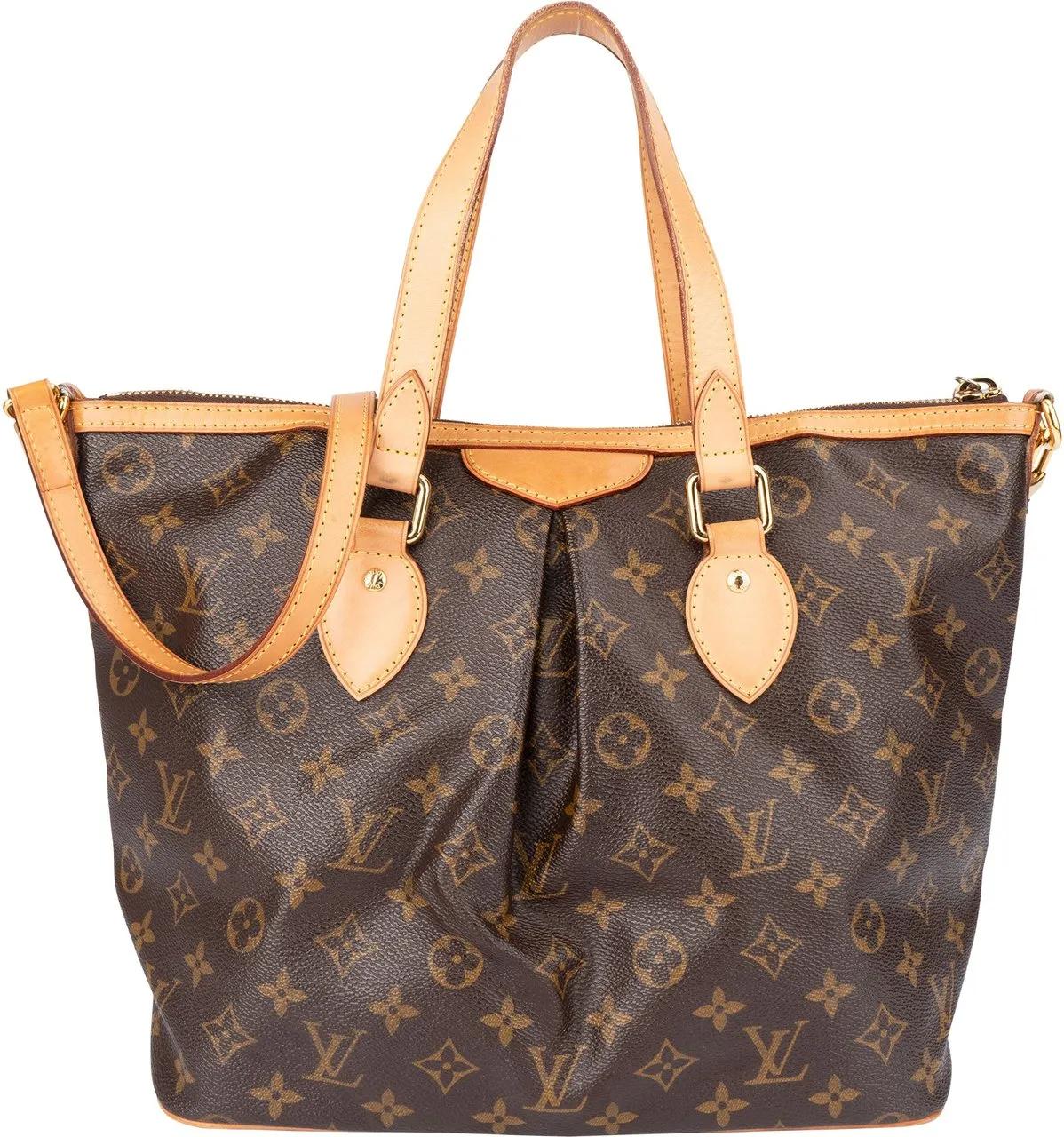 Thumbnail - Louis Vuitton Crossbody Bags - Louis Vuitton Canvas Monogram Palermo PM Handbag - Gr. unisize - in Braun - für Damen