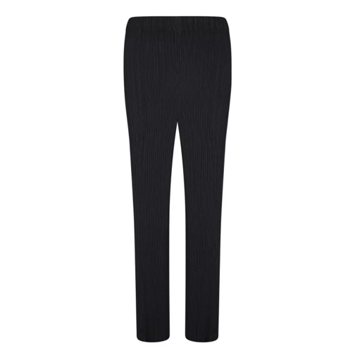 Issey Miyake Pleated Trousers Black 