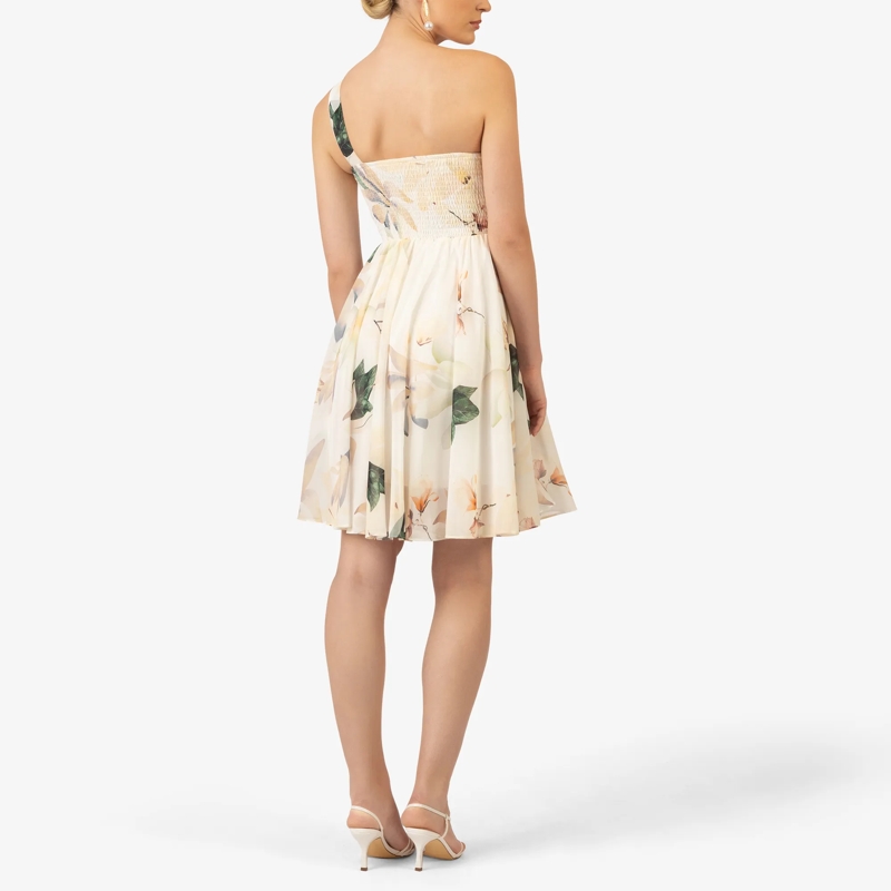 Kraimod Midikleid Cocktailkleid beige (Image 4)
