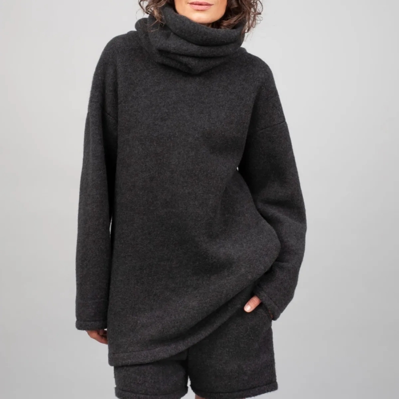 Helene Galwas Rollkragenpullover Pullover EMANUELA grau(Image 2)