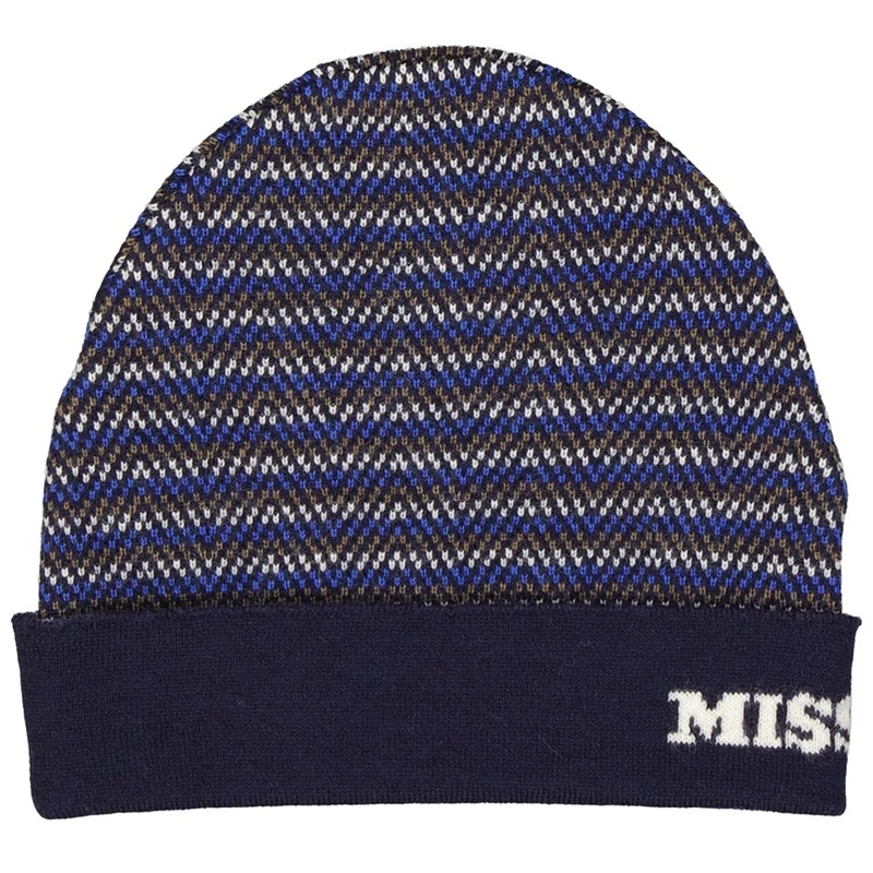 Missoni T-Shirt MISSONI Wool Hat blau