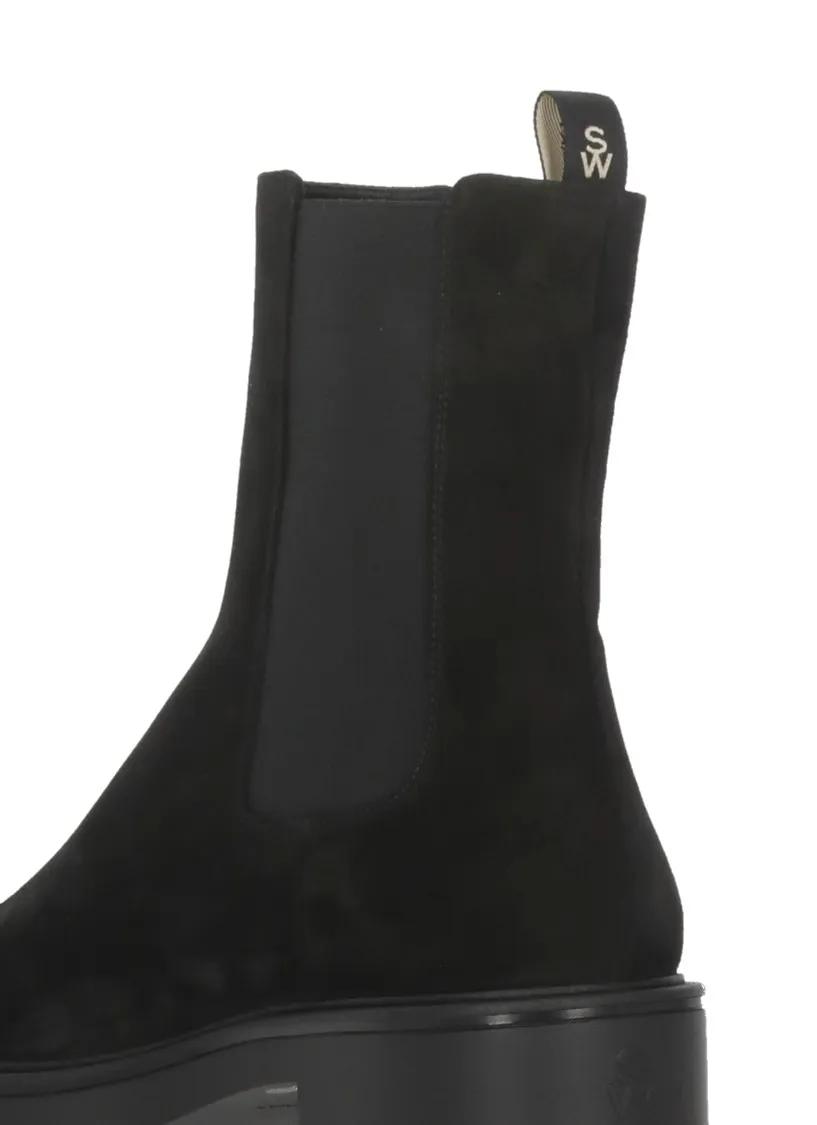 Thumbnail - Stuart Weitzman Stiefel - Celia Boots - Gr. 8 - in Schwarz - für Damen