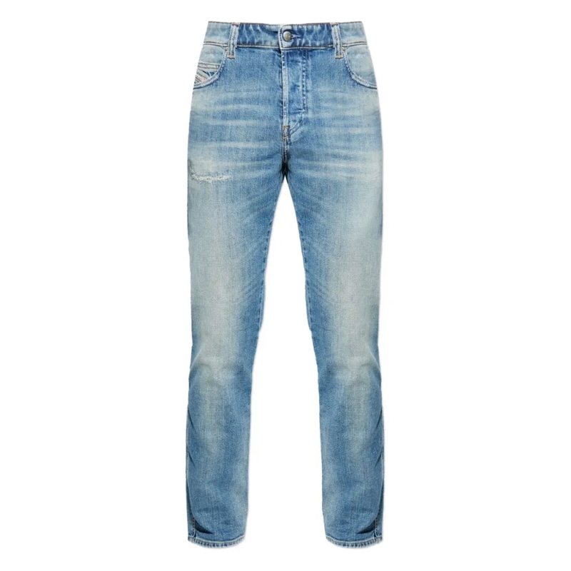 Diesel Jeans Light Blue Denim Trousers Blue