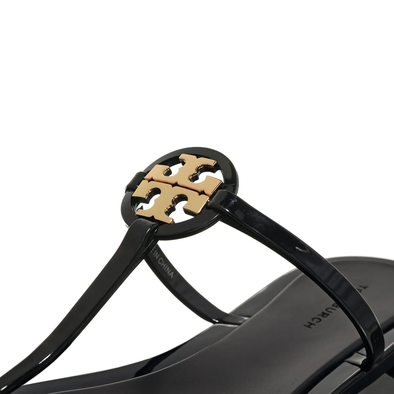 Tory Burch Sandalen Mini Miller Jelly Perfect Black / Gold(Image 7)
