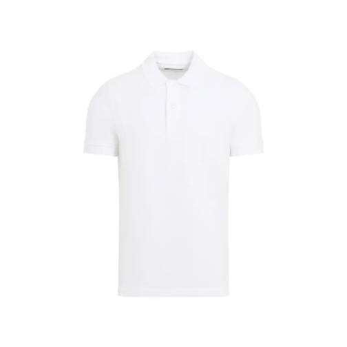 Tom Ford Tennis Piquet Polo Shirt White 