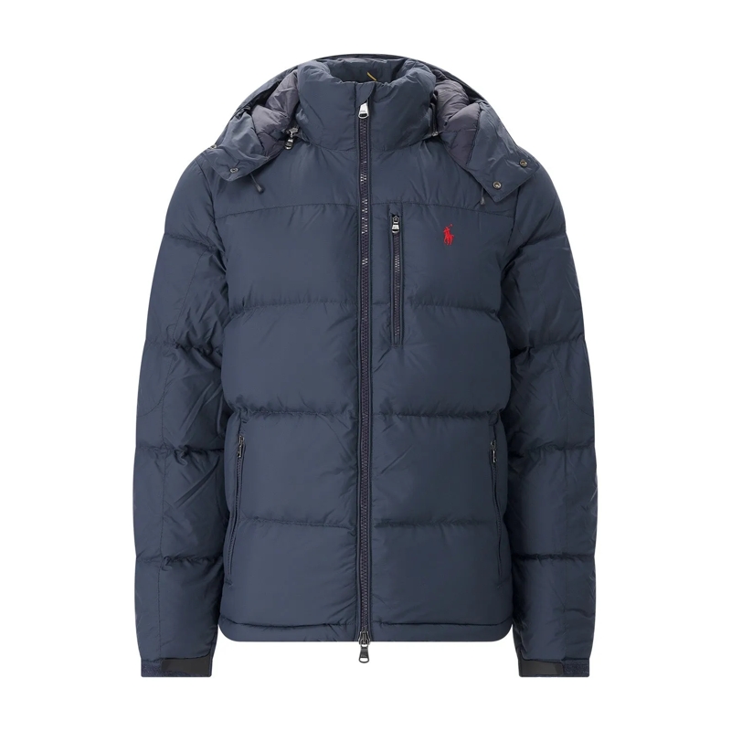 Polo Ralph Lauren Daunenjacke Gorham Down Jacket In Navy Blue Fabric Blue(Image 2)