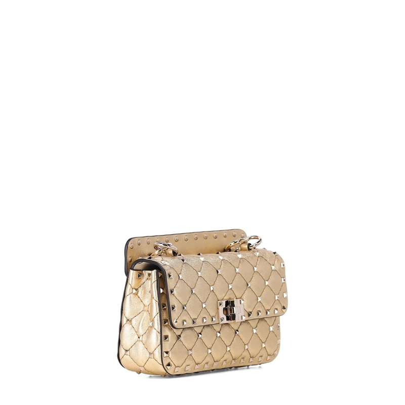 Valentino Garavani Crossbody Bag Tasche mit Nieten gelb(Image 3)