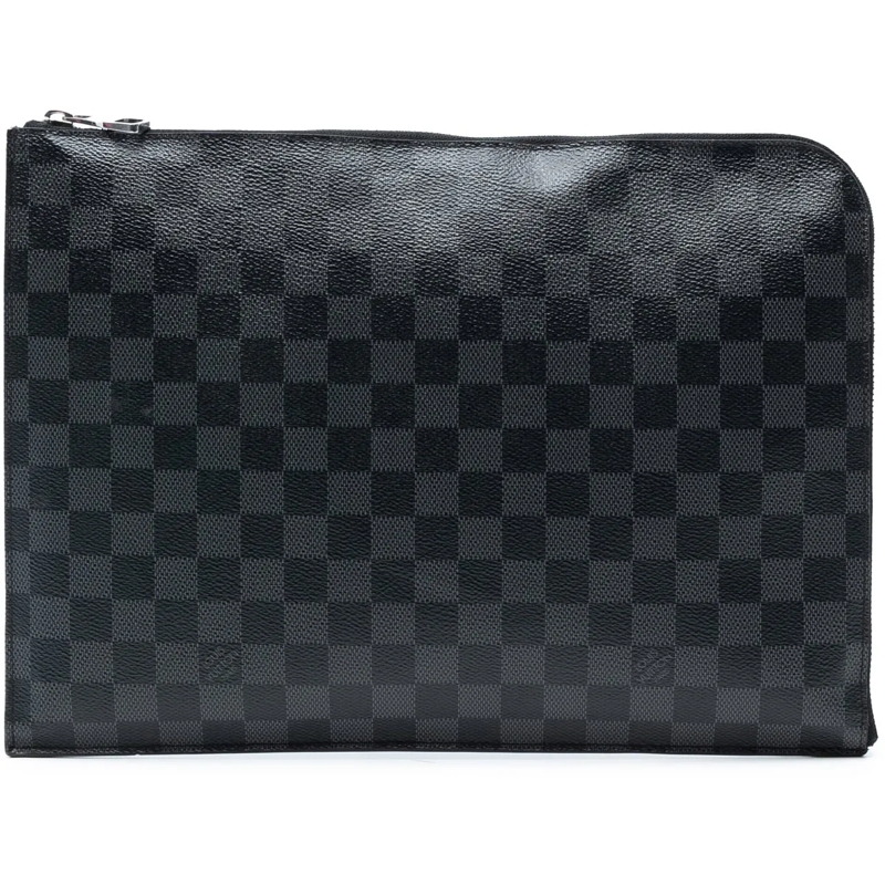 Louis Vuitton Pochette Damier Graphite Pochette Jour GM schwarz