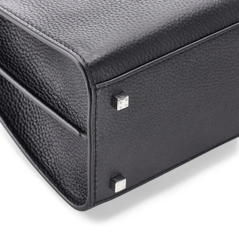 AIGNER Sac à bandoulière Handtasche Farah aus Rindsleder schwarz(Image 3)