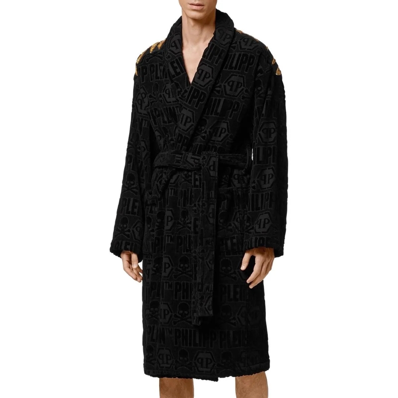 Philipp Plein  Bademantel Eagle schwarz(Image 2)