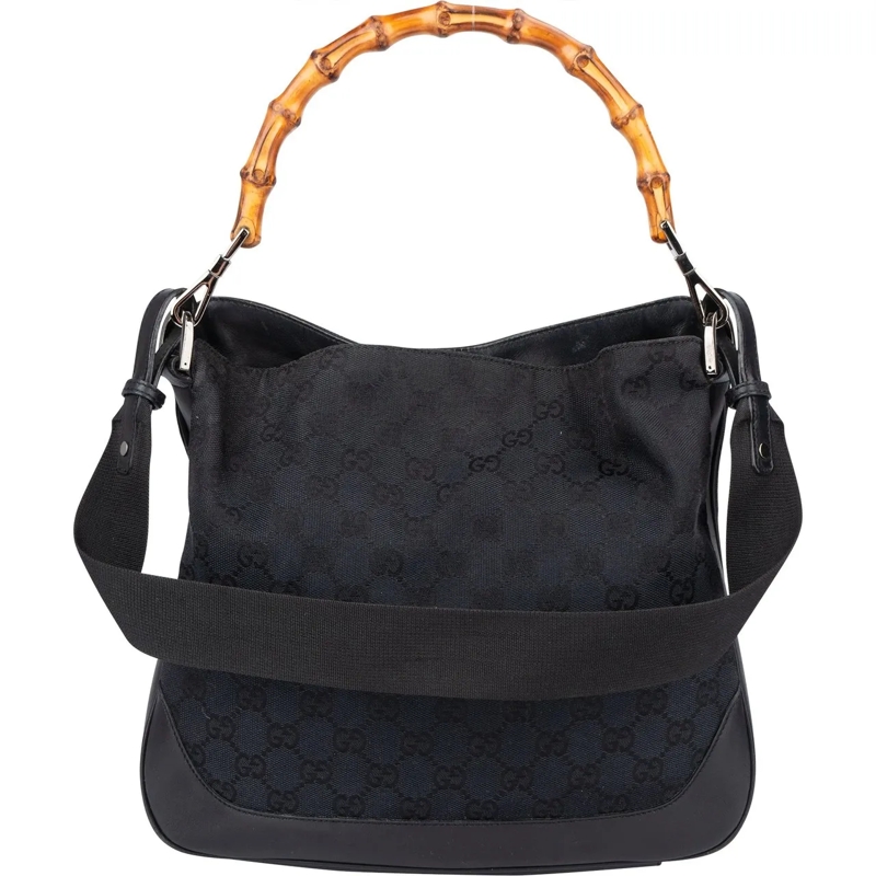 Gucci Schultertasche Gucci GG Monogram Bamboo Handbag mehrfarbig
