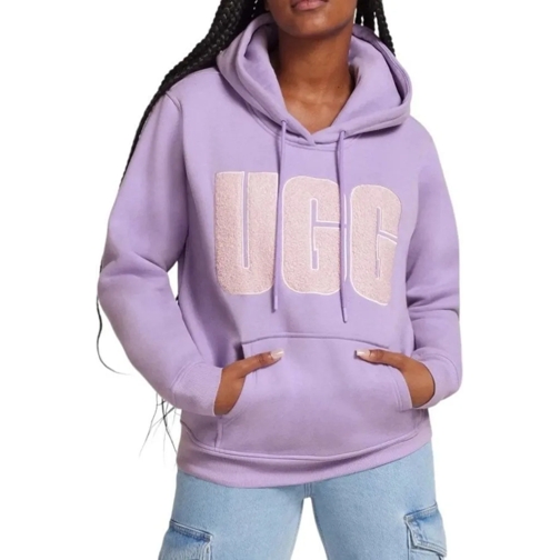 UGG Sweatshirts Ugg Rey Uggfluff Logo Hoodies Paars 1144506 lila