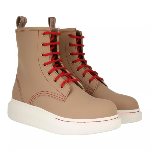 Alexander McQueen Sneakers Leather Multicolor Lace up Boots