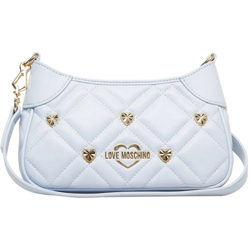 Love Moschino Fourre-tout Mini shoulder bag with logo blau