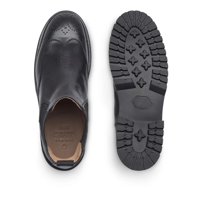 Henry Stevens Chelsea-laarzen Chelsea Boots Bonnie FBCB3 schwarz(Image 4)