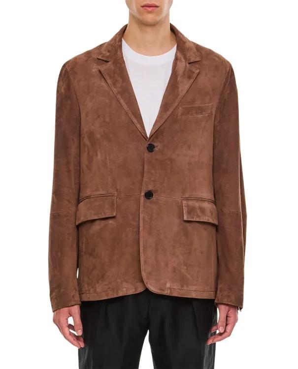 Paul Smith - Suede Jacket - Größe L - braun