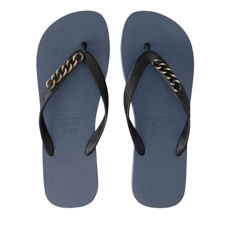 UZURII Flip Flops Zehentrenner Gold Small marineblau(Image 4)