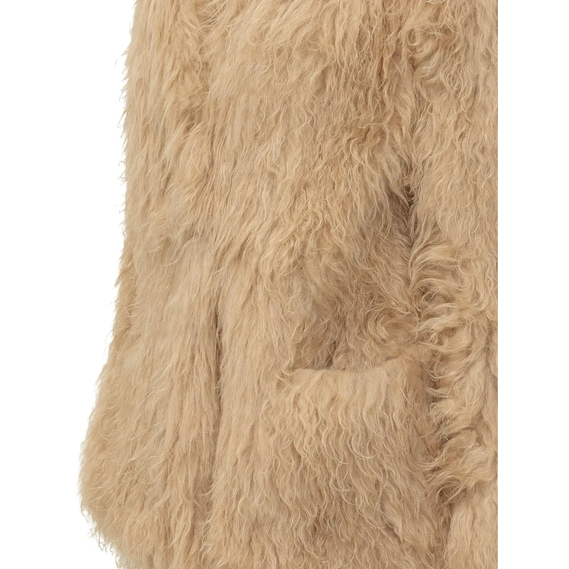 Isabel Marant Übergangsjacke Mylae Giacca Soffice con Revers beige(Image 4)