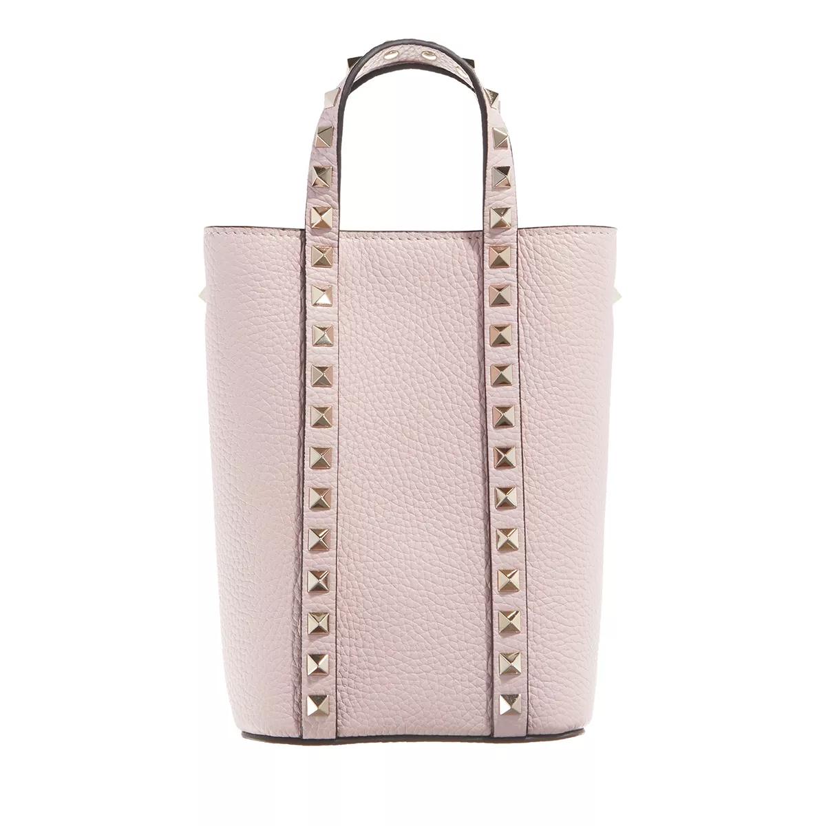 Valentino Garavani Tote - Rockstud Tote Bag - Gr. unisize - in Gold - für Damen