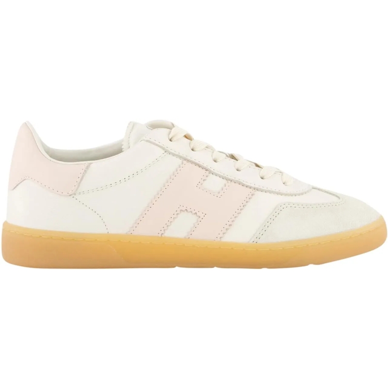 Hogan Low-Top-Sneaker Dames Cool Sneaker Wit/Roze weiß