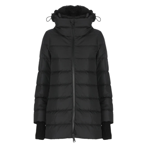 Herno Overgangsjas A-Shape Down Jacket Black