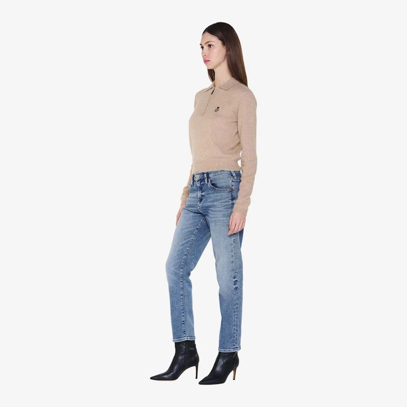 True Religion  Strick-Poloshirt AMARA beige(Image 3)