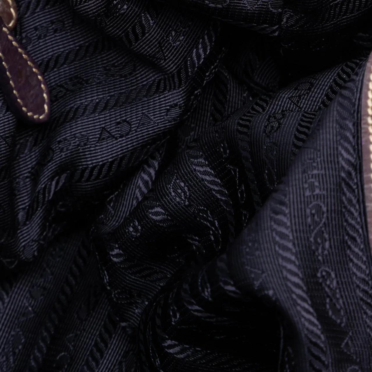 Thumbnail - Prada Shopper - Tessuto Pietre Jeweled Tote - Gr. unisize - in Orange - für Damen