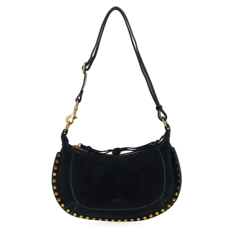Isabel Marant Sac à bandoulière 'Oskan Moon' Shoulder Bag Black