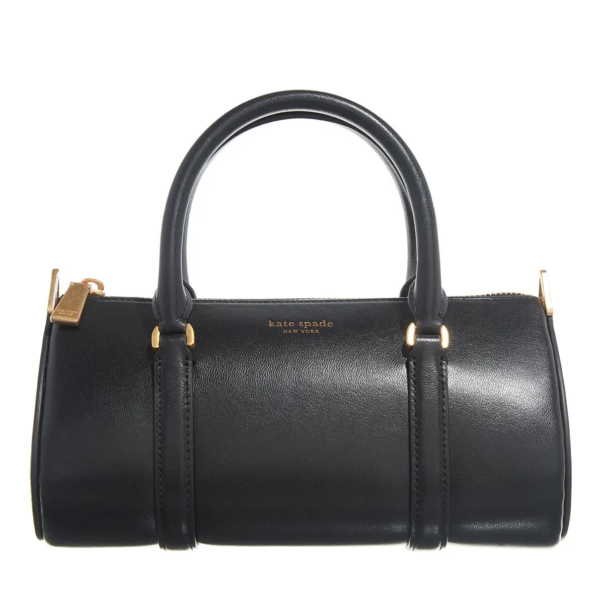 Kate Spade New York Hobo Bags - Si Fgl Barrel Black - Gr. unisize - in Schwarz - für Damen - aus Leder & Mikrofaser & Leder & Leder